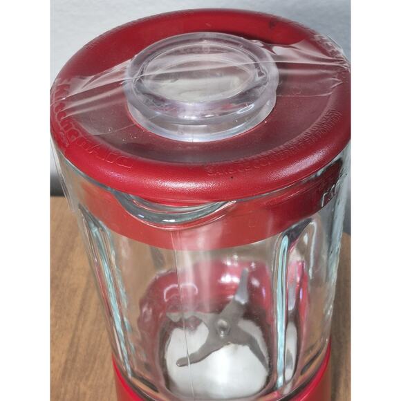 Genuine KitchenAid Blender KSB5 40oz/5 Cup Red Glass Replacement Pitcher - Picture 9 of 10